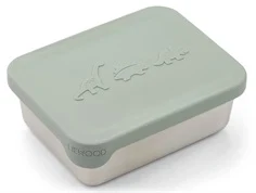 Liewood dino dusty mint snackboks Ako